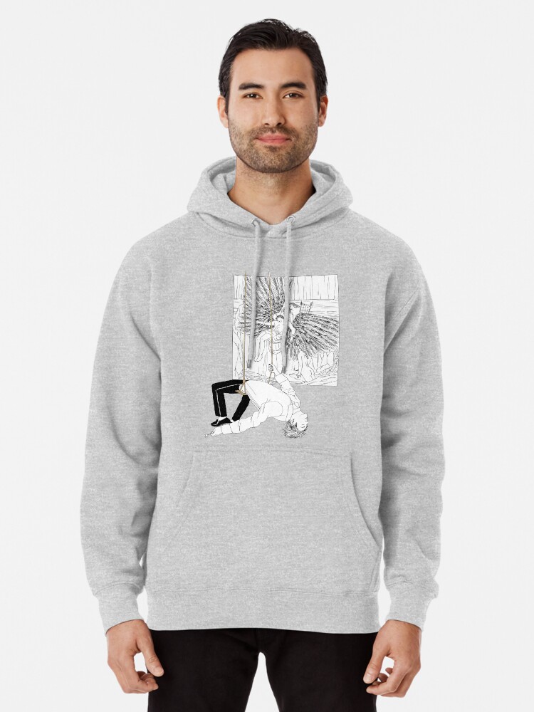 Bts Jungkook Sweat Swing And Tears Wings Swing Pullover Hoodie By Calandraajendro Redbubble