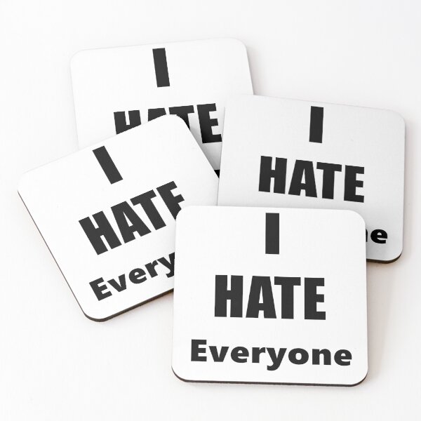 Item preview, I Hate Everyone designed and sold by imphavok.