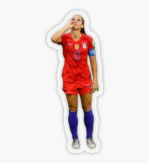 alex morgan tee Transparenter Sticker