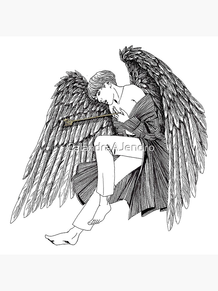 Bts V Blood Sweat And Tears Wings Fallen Angel Tote Bag By Calandraajendro Redbubble