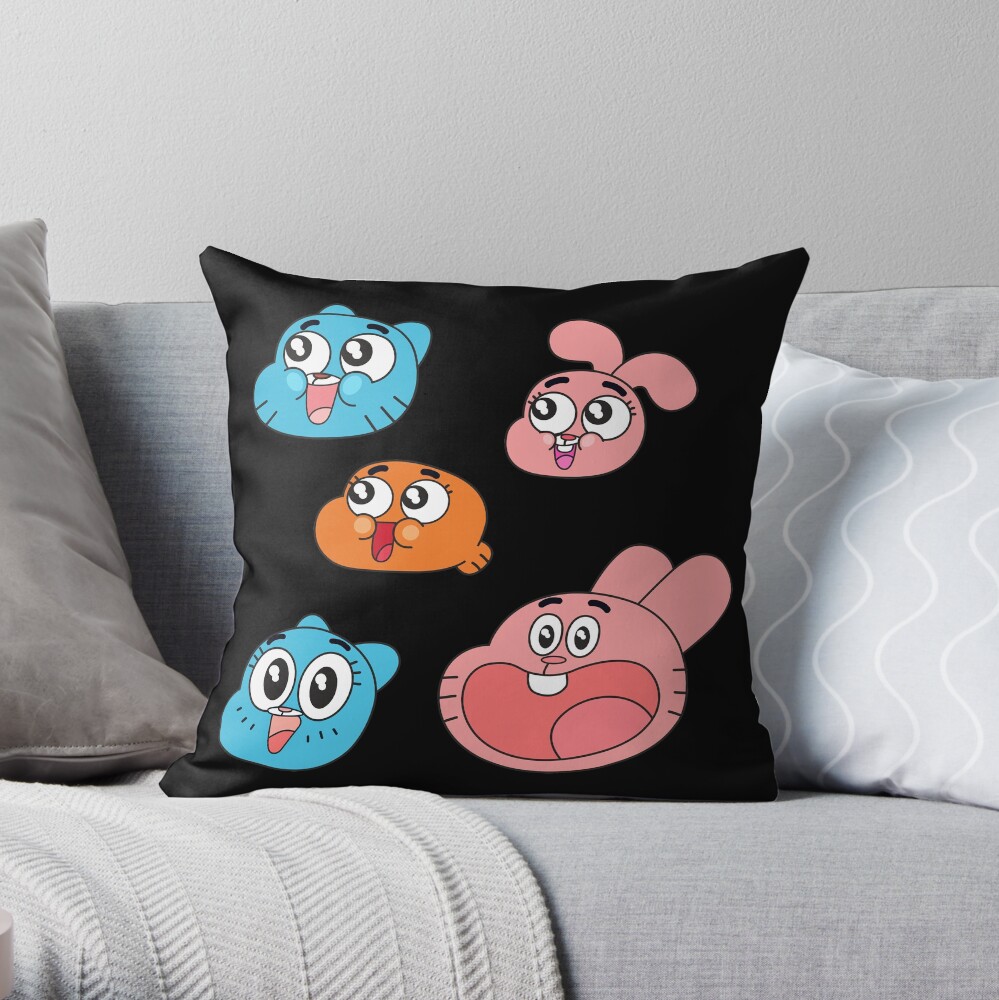 The Amazing World of Gumball Throw Pillow