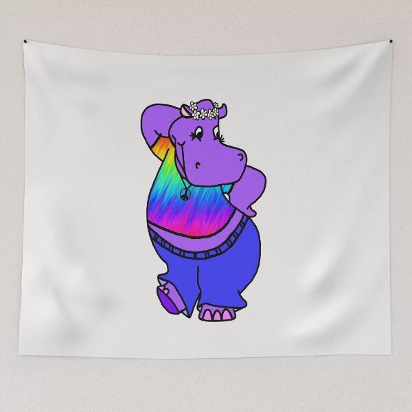 Item preview, Cartoon Hippo designed and sold by imphavok.