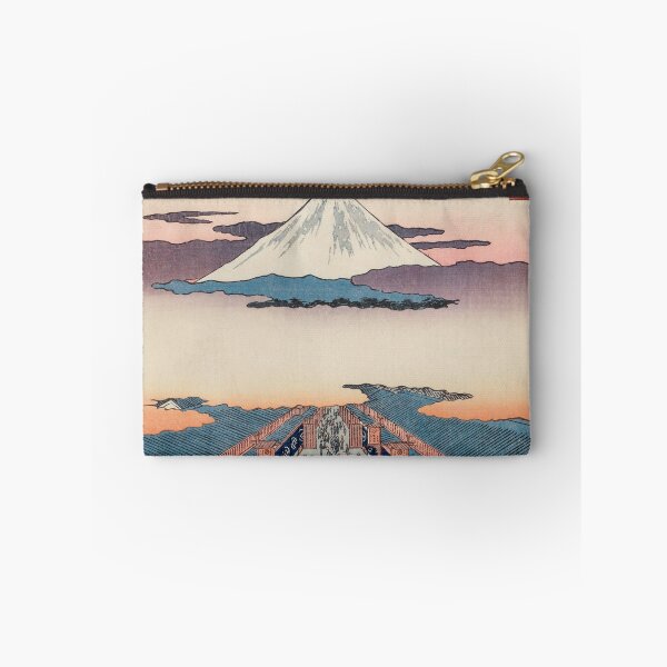 Item preview, Mount Fuji above Ancient Street Ukiyo-e Japanese Art designed and sold by VintageArchive.