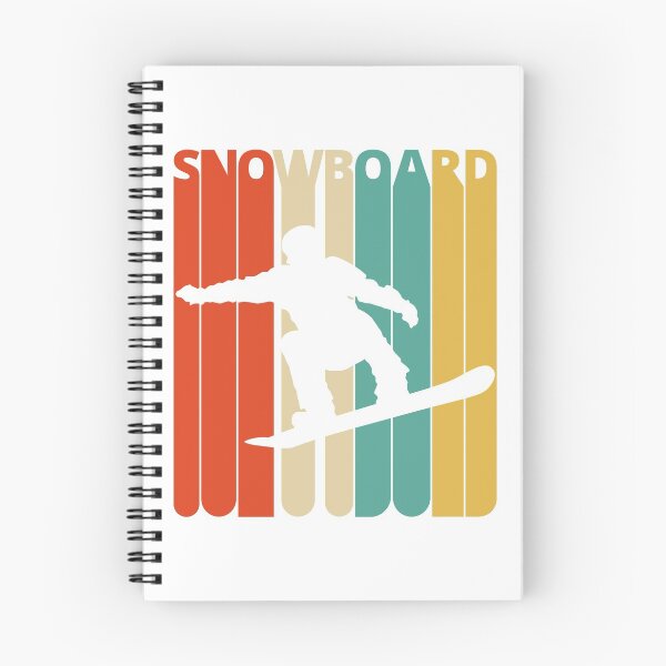 Item preview, Snowboard Silhouette, retro design.  designed and sold by Mia-Kara.