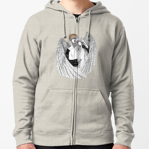 bts v wings sweater