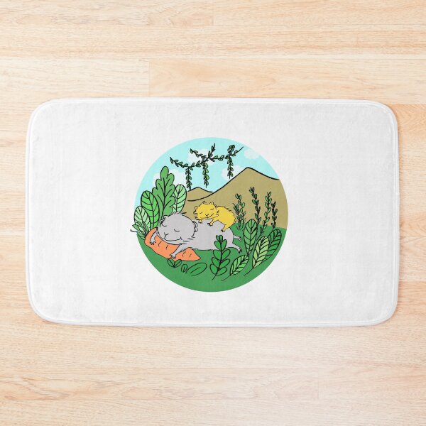 Item preview, Guinea pigs sleeping in a jungle designed and sold by mondesign26.