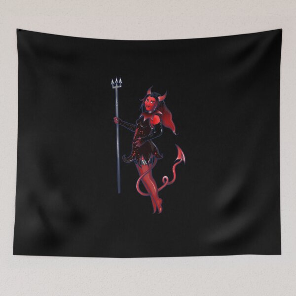 Item preview, Red Devil Woman designed and sold by FrictionMaxxing.