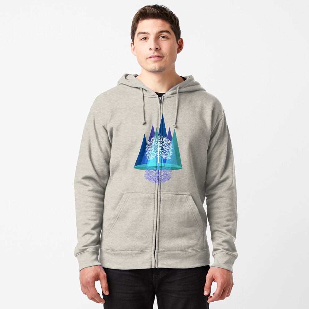 Item preview, Zipped Hoodie designed and sold by mirimo.