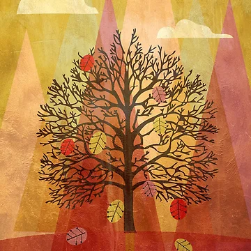 Artwork thumbnail, Autumn Tree by mirimo