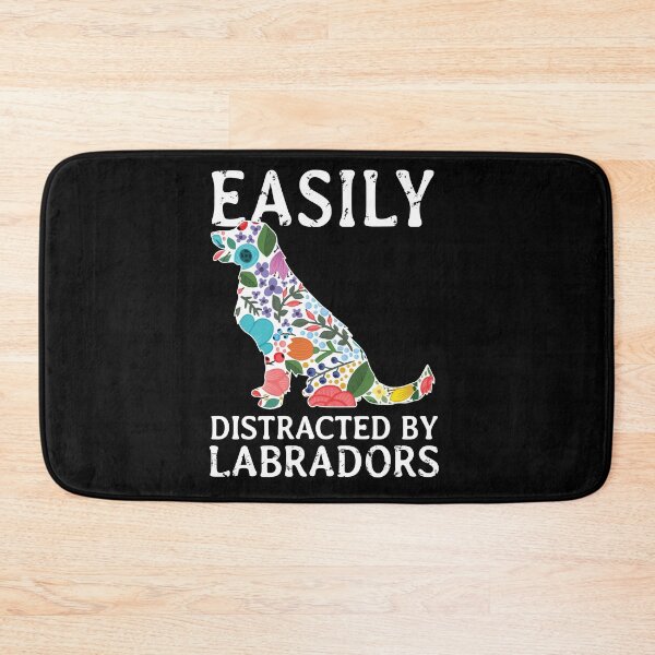 Item preview, Easily distracted by Labradors designed and sold by TeeDoozy.