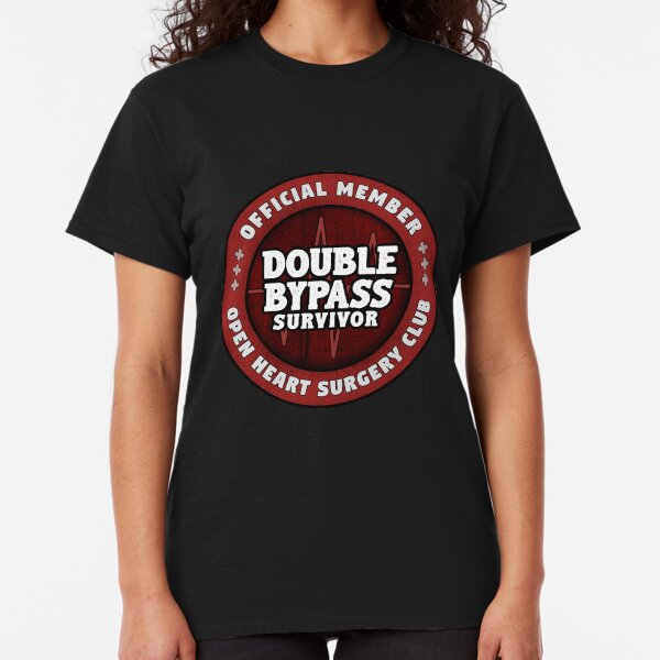 Open Heart Surgery Get Well Soon Hospital Recovery Funny Gag Gift T-Shirt