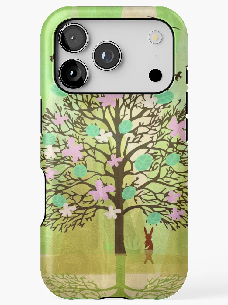 Thumbnail 1 of 4, iPhone Case, Spring Tree designed and sold by mirimo.