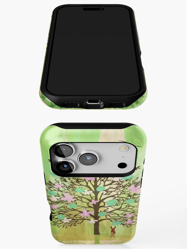 Thumbnail 3 of 4, iPhone Case, Spring Tree designed and sold by mirimo.