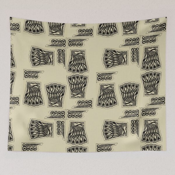 Item preview, Vintage pattern design designed and sold by Vintage Designs +.