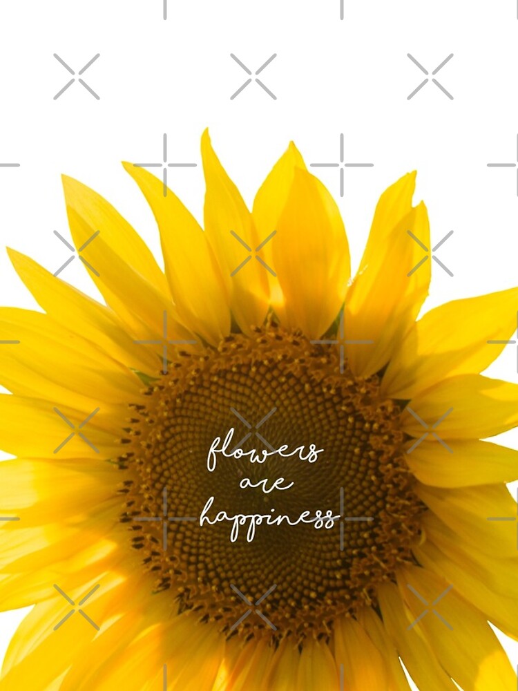 Coque Iphone Citation Les Fleurs Jaunes De Tournesol Sont Le Bonheur Citation De Motivation Hd Par Iresist Redbubble