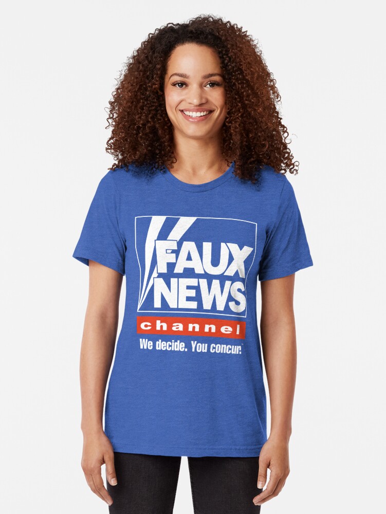 faux news shirt