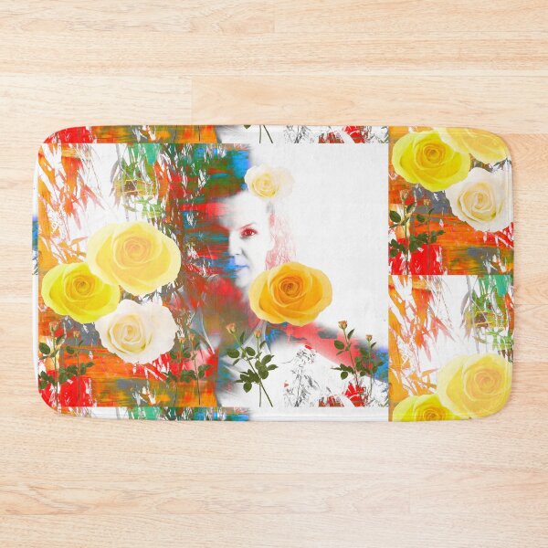 Item preview, Yellow & Abstract & Roses  designed and sold by silviasunflower.