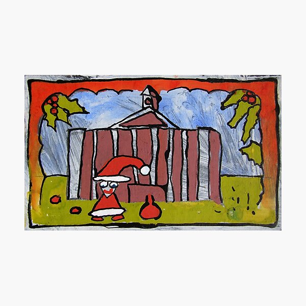 Urban Santa Photographic Print
