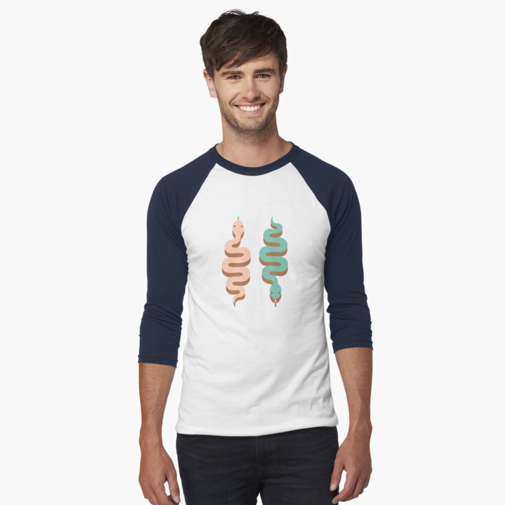 Item preview, Baseball ¾ Sleeve T-Shirt designed and sold by petitspixels.