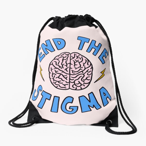 End The Stigma Drawstring Bag