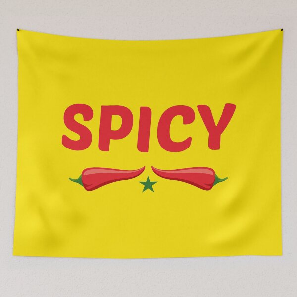 Item preview, Spicy - Yellow designed and sold by 4wordsmovement.