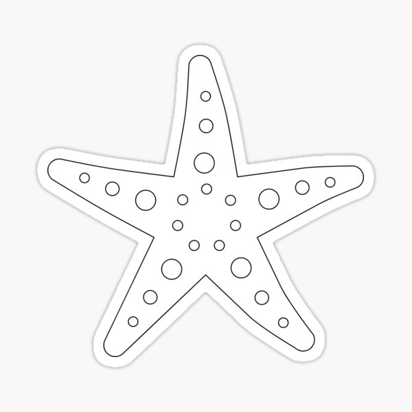 Starfish Sticker