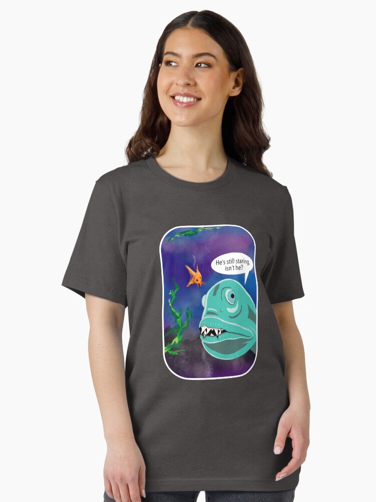 Thumbnail 1 of 7, Essential T-Shirt, Still staring designed and sold by cdavenport4.