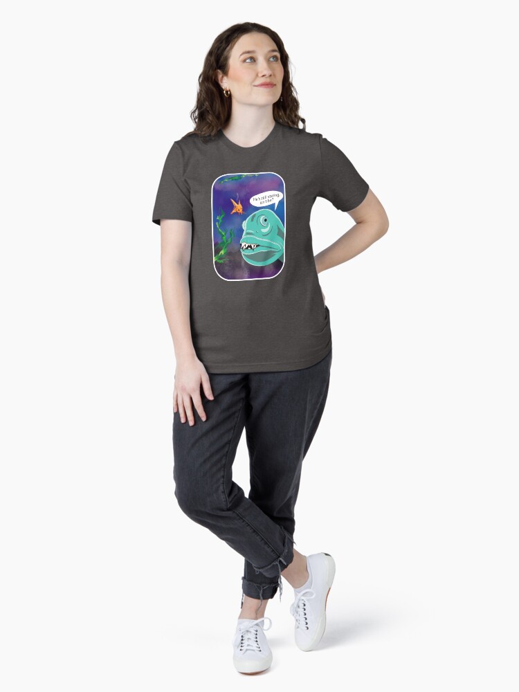 Thumbnail 4 of 7, Essential T-Shirt, Still staring designed and sold by cdavenport4.