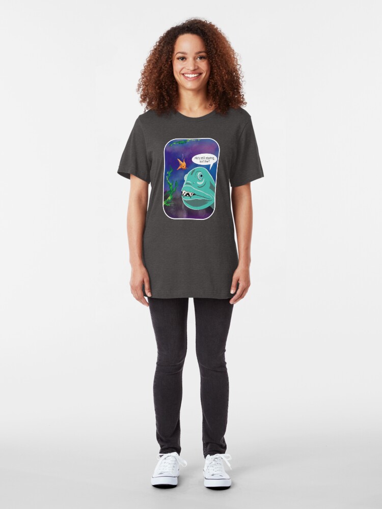 Alternate view of Still staring Slim Fit T-Shirt