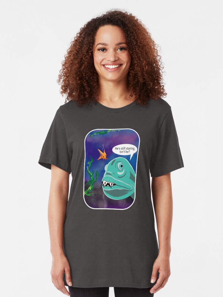Alternate view of Still staring Slim Fit T-Shirt