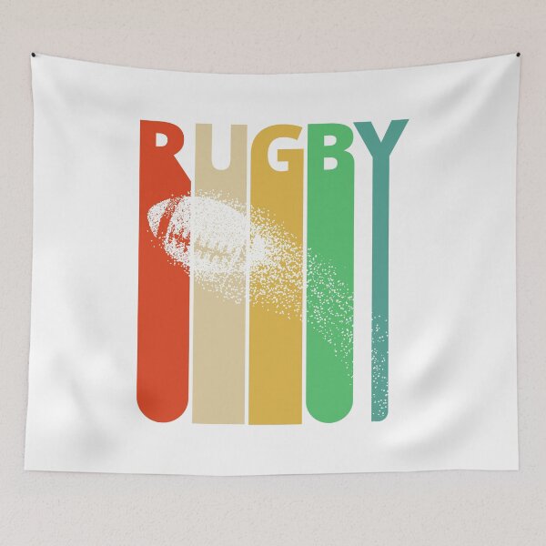 Item preview, Rugby Silhouette, retro design. designed and sold by Mia-Kara.