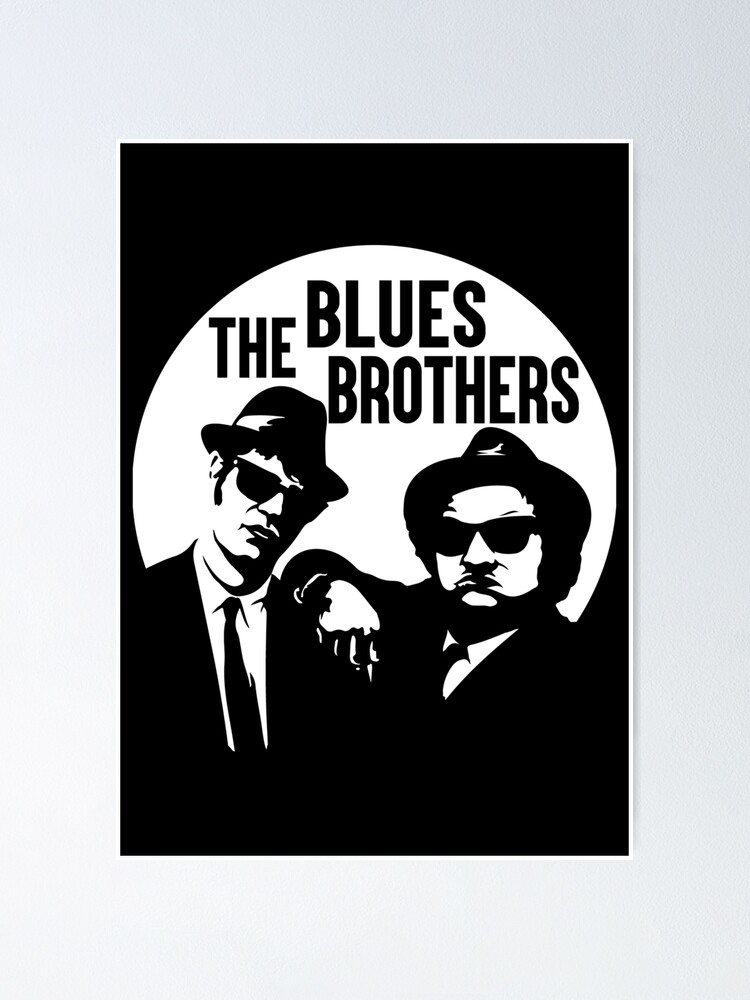 The Blues Brothers Classic Movie Premium METAL Poster Art Print Gift