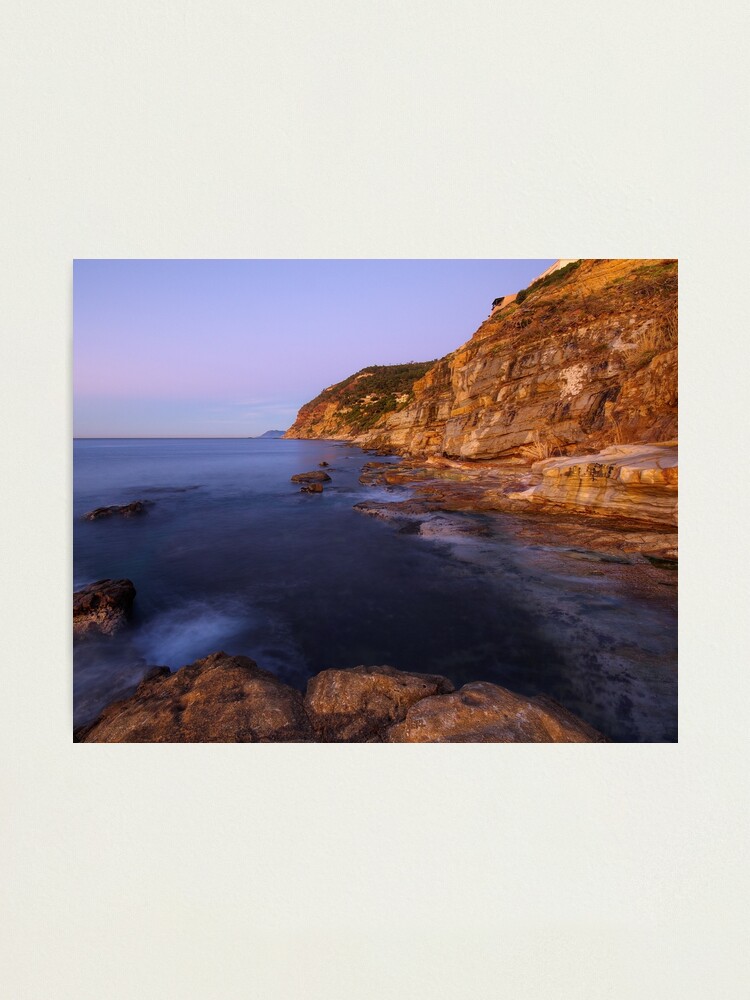 Thumbnail 2 of 3, Photographic Print, Warm light on Bau Rouge beach designed and sold by Patrick Morand.