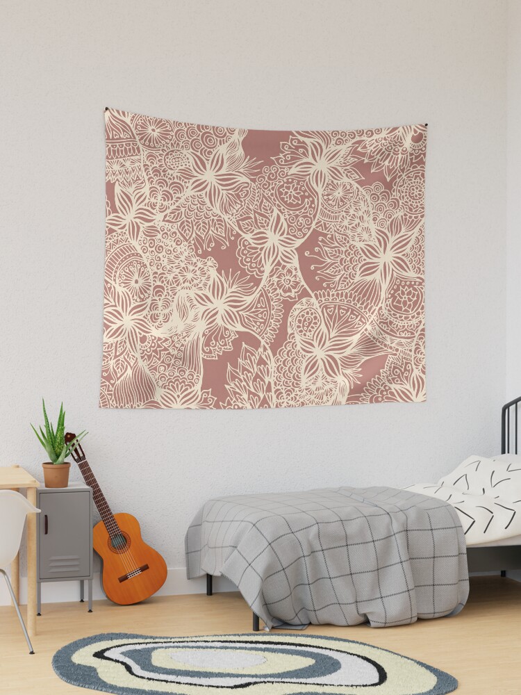 Dusty outlet rose tapestry