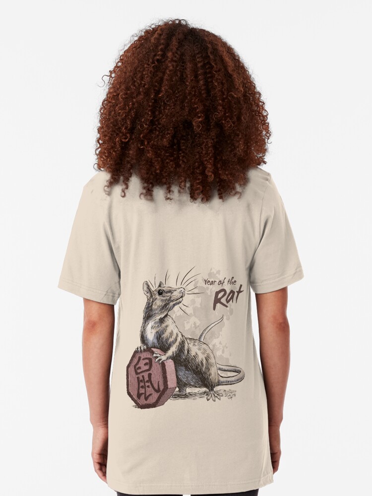 Alternate view of Year of the Rat Slim Fit T-Shirt