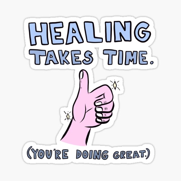 Item preview, Healing Takes Time. designed and sold by crystaldraws.