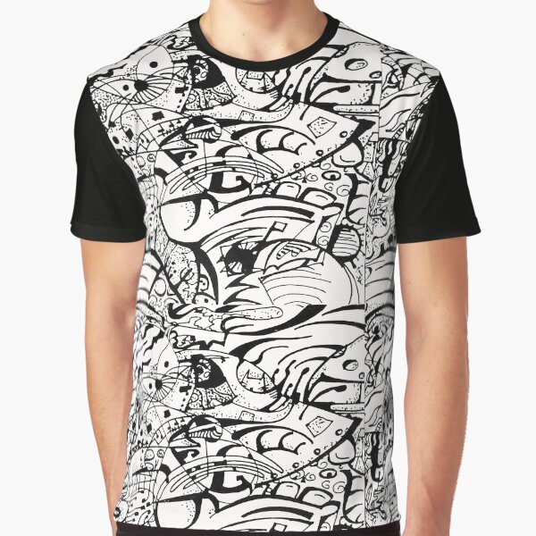 Pussy Cat Indvaders From Venus by Frank Louis Allen Graphic T-Shirt