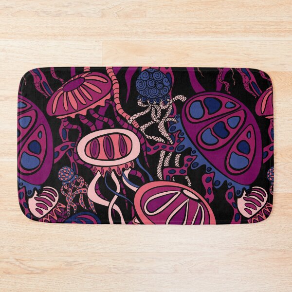 Item preview, Dark Red Jellyfish Bloom designed and sold by LadyTaneli.