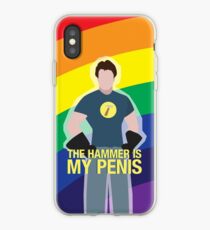 the hammer is... iPhone Case