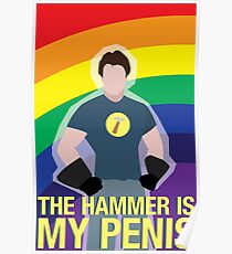 the hammer is... Poster