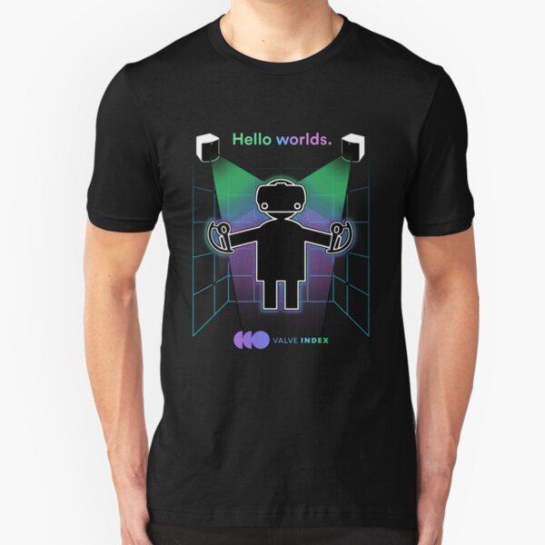 Valve Index Design Slim Fit T-Shirt