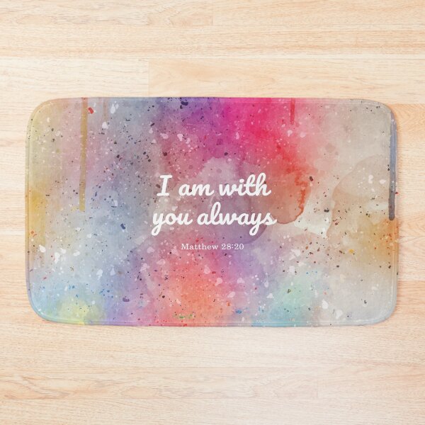 Item preview, I am with you always, Matthew 28:20 designed and sold by StudioCitrine.