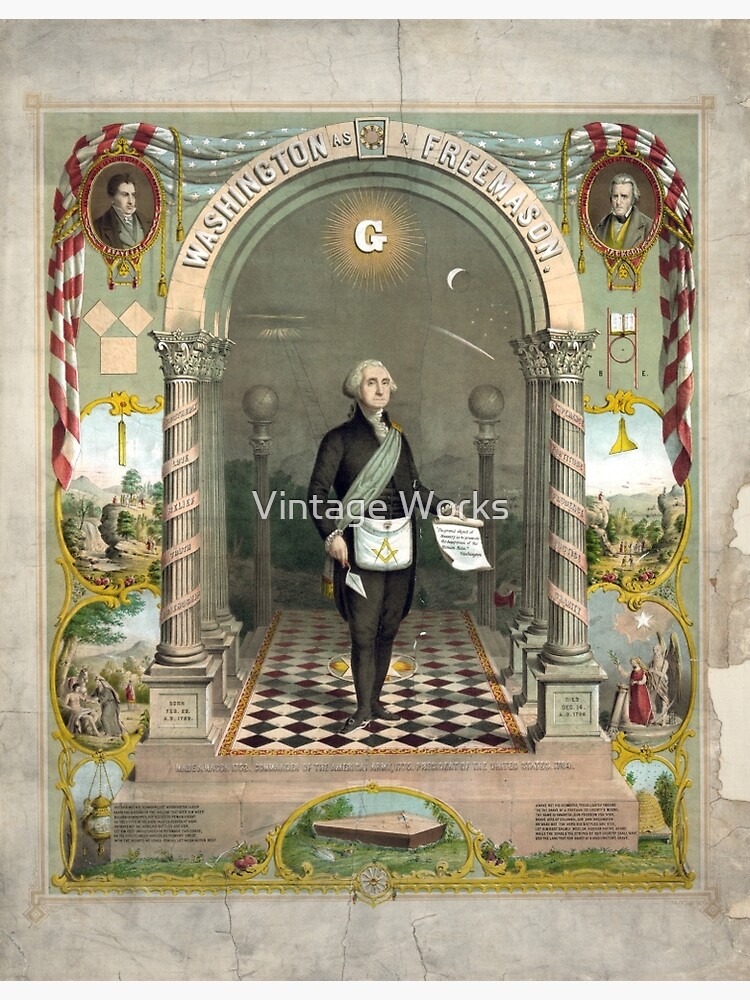 George Washington as a Freemason