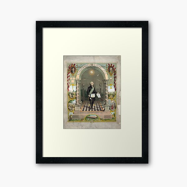 Item preview, George Washington as a Freemason designed and sold by Vintage Works.