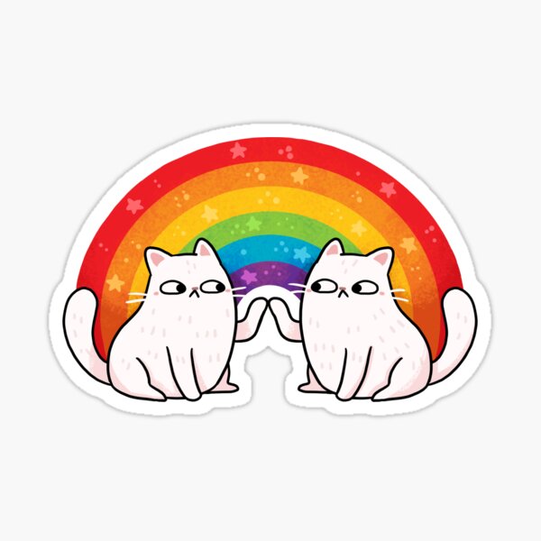 Item preview, Rainbow cats  designed and sold by michelledraws.
