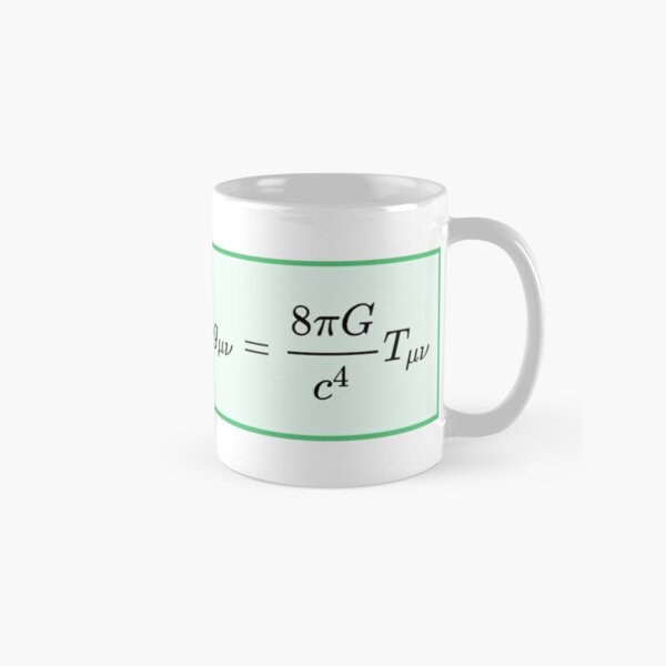 Einstein field equations EFE: General Theory of Relativity - Fundamental Interaction of Gravitation Classic Mug