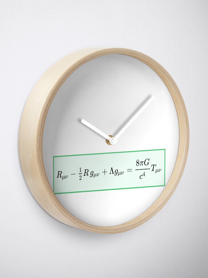 Alternate view of Einstein field equations EFE: General Theory of Relativity - Fundamental Interaction of Gravitation Clock