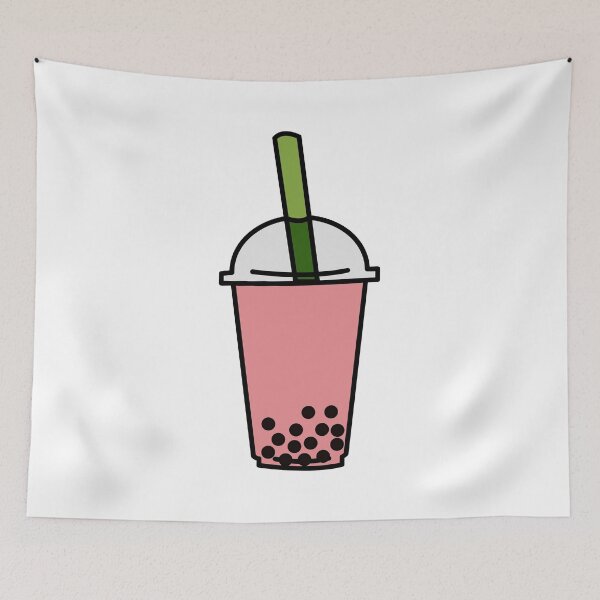 Item preview, Pink Bubble tea designed and sold by EmilyCreations.