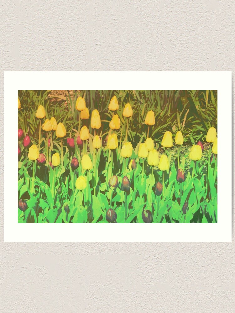 Alternate view of Card: Tulips Art Print