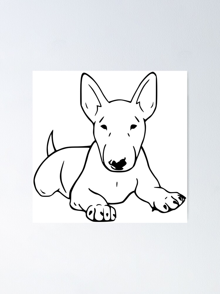 Bull Terrier Drawing Easy | ubicaciondepersonas.cdmx.gob.mx